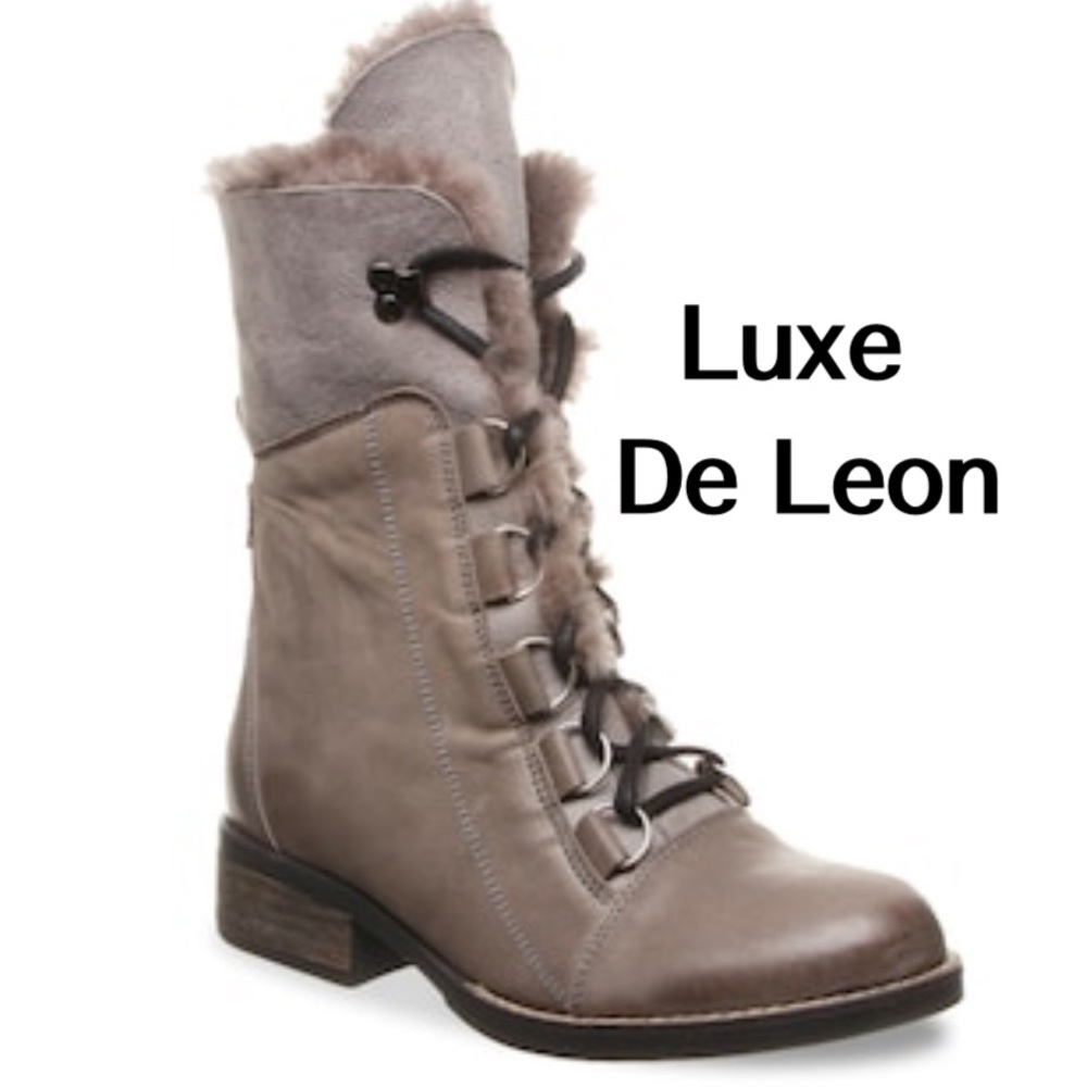 Luxe De Leon | Aura Boot Smoke